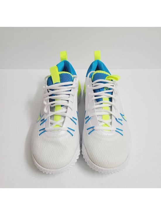 NEW Nike Huarache 9 Elite TF LAX SE Lacrosse Shoes FV6148-100 Size 6.5 White #1